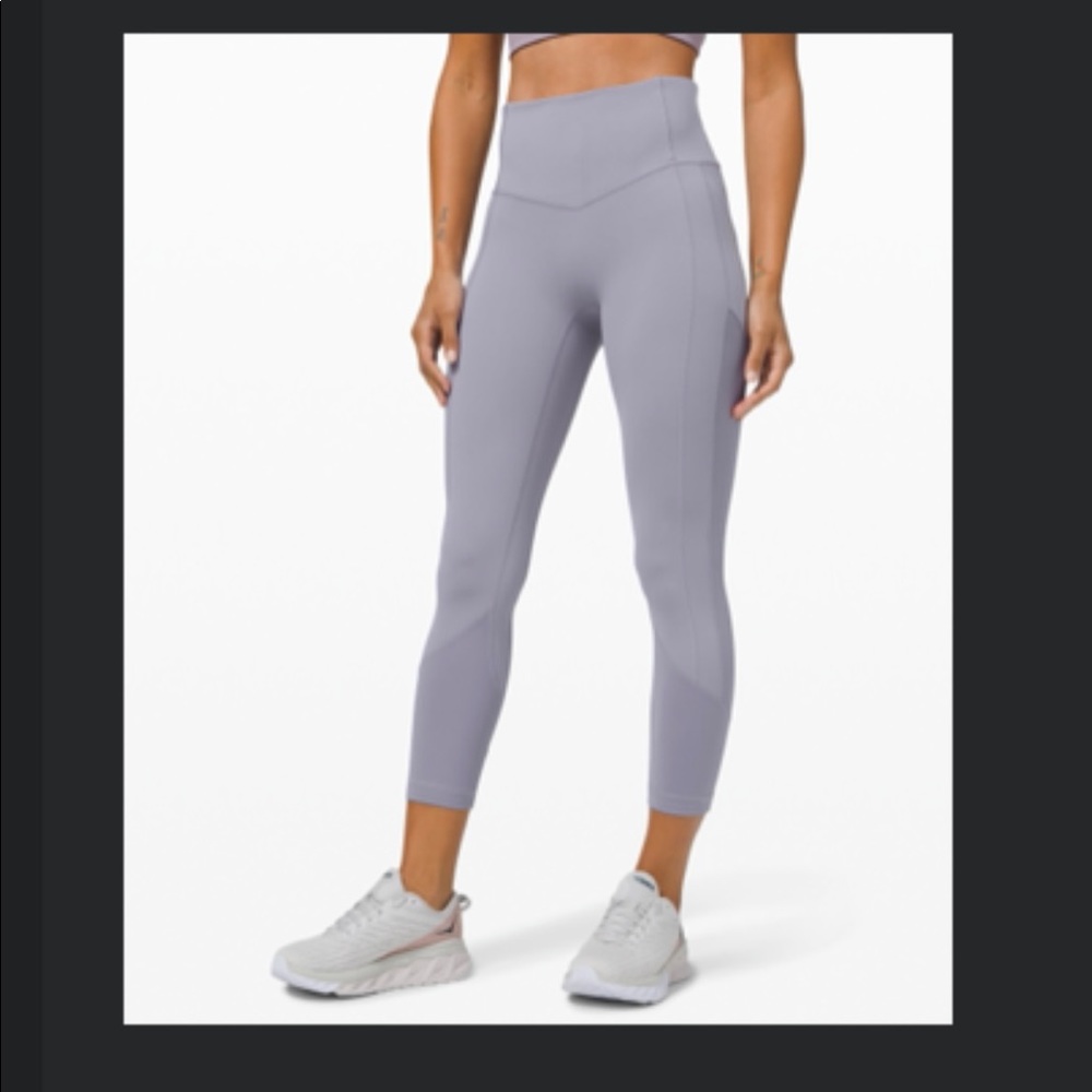 ALL THE RIGHT PLACES CROP II *23” Peri Purple